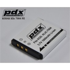 PDX  KODAK Klic 7004  Dijital Kamera Bataryası muadili