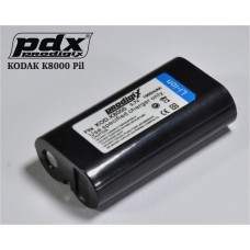 PDX  KODAK Klic 8000 Dijital Kamera Bataryası muadili