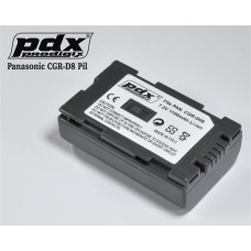 PDX PANASONİC CGRD 08 Dijital Kamera Bataryası Muadili