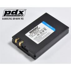 PDX SAMSUNG BP-80W Dijital Kamera Bataryası Muadili