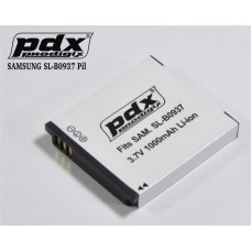 PDX SAMSUNG SBL 0937 SLB 0937 Dijital Kamera Bataryası muadili