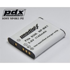 PDX  Sony  NP-BK1 muadili dijital kamera bataryası