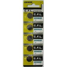 CR1620  - 3 Volt Pil - CFL  5 Li Blister ambalaj