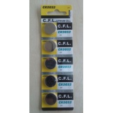 CR2032  - 3 Volt Pil - CFL  5 Li Blister ambalaj